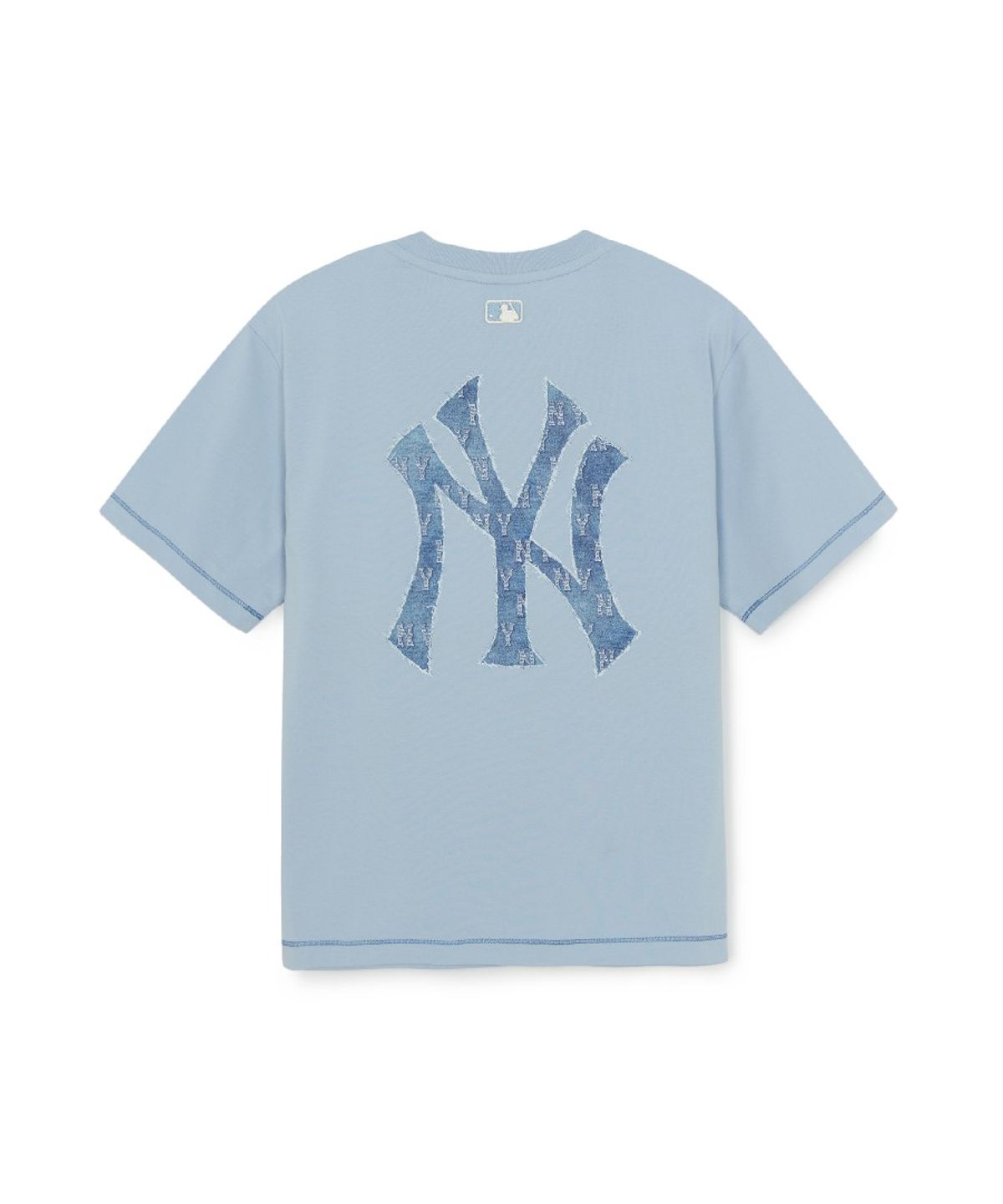 엠엘비 키즈(MLB KIDS) 스트릿 모노그램 빅럭스 티셔츠 NY (Sky blue)