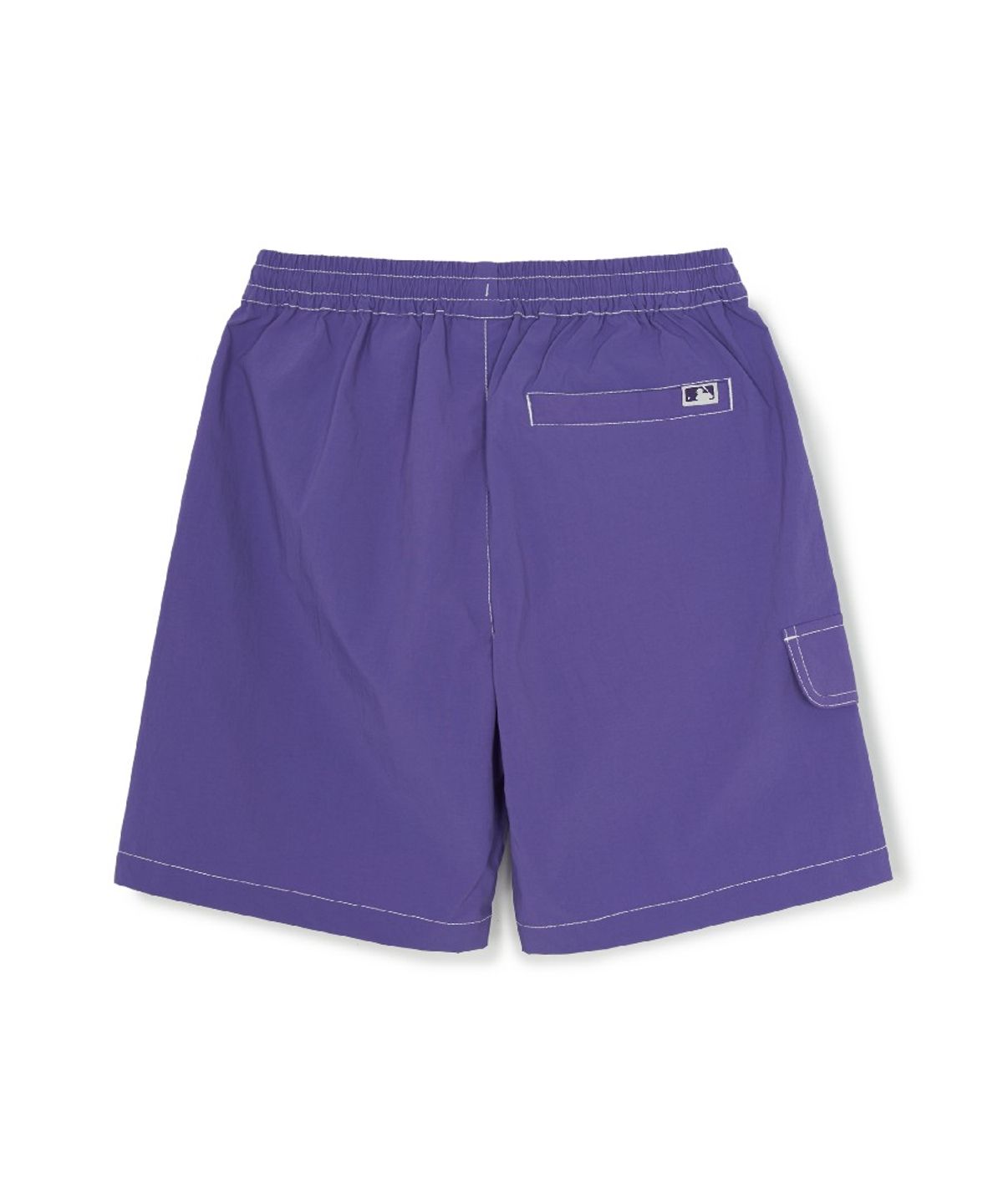 엠엘비 키즈(MLB KIDS) 스포티브 스몰로고 나일론 5부 팬츠 BOS (Violet)