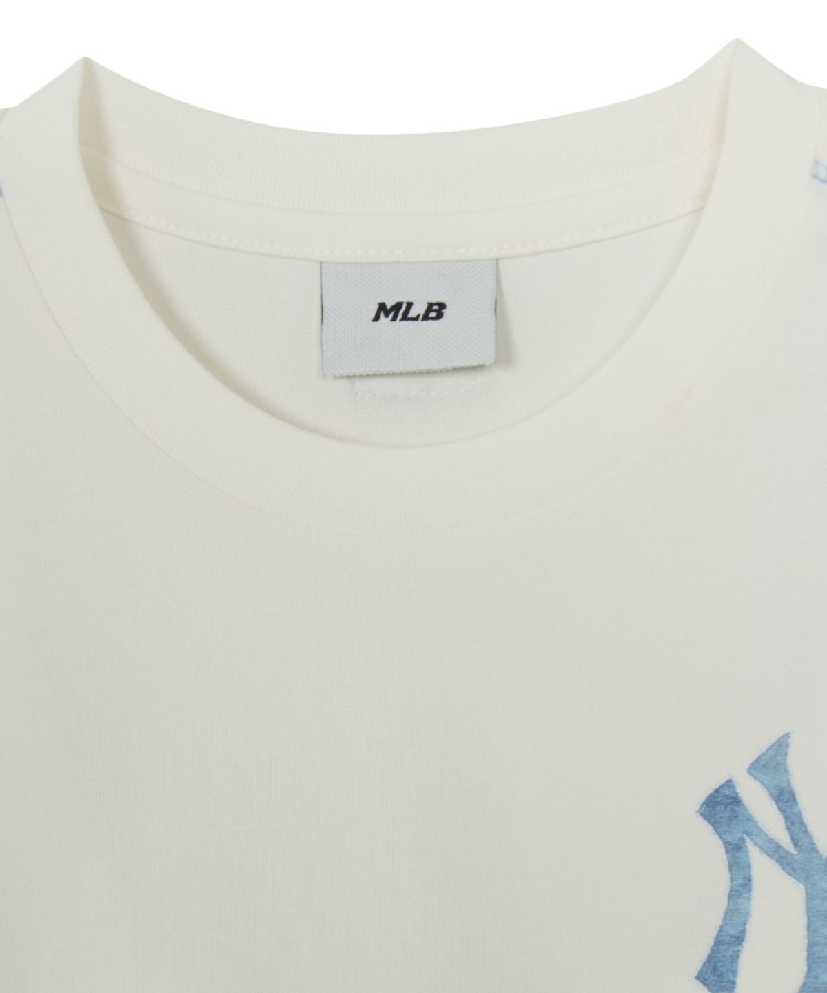 엠엘비 키즈(MLB KIDS) 스트릿 모노그램 빅럭스 티셔츠 NY (Ivory)