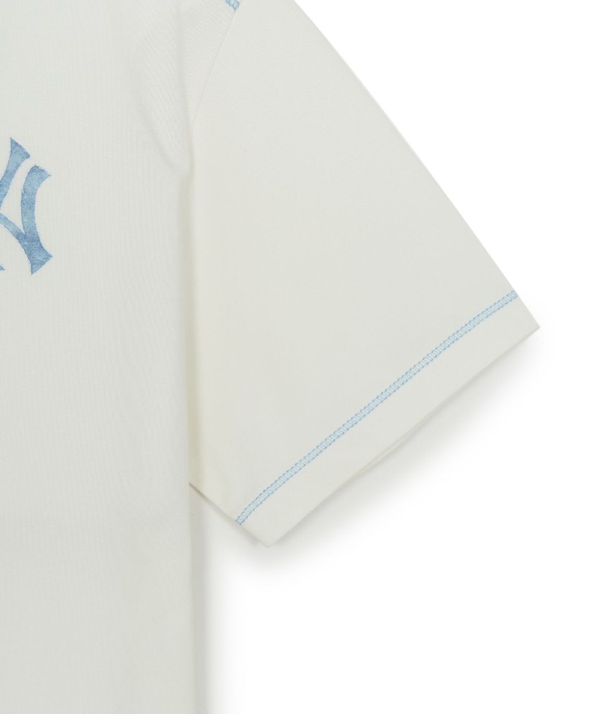 엠엘비 키즈(MLB KIDS) 스트릿 모노그램 빅럭스 티셔츠 NY (Ivory)