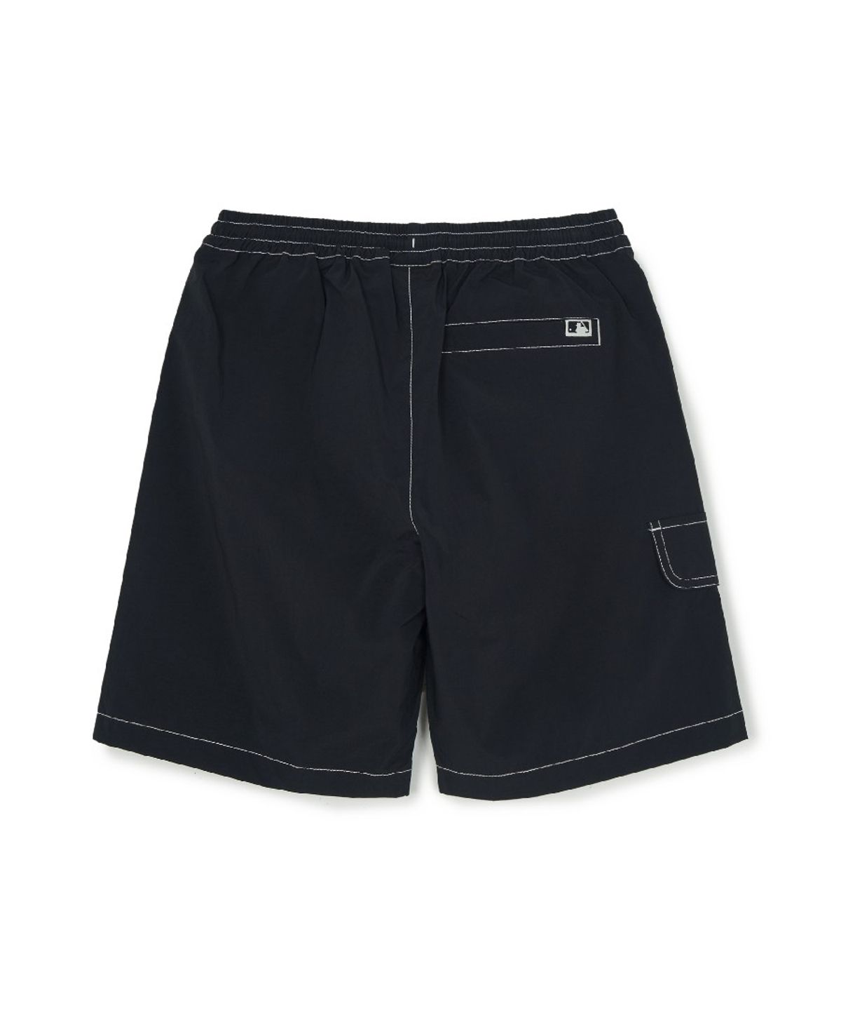 엠엘비 키즈(MLB KIDS) 스포티브 스몰로고 나일론 5부 팬츠 NY (Black)