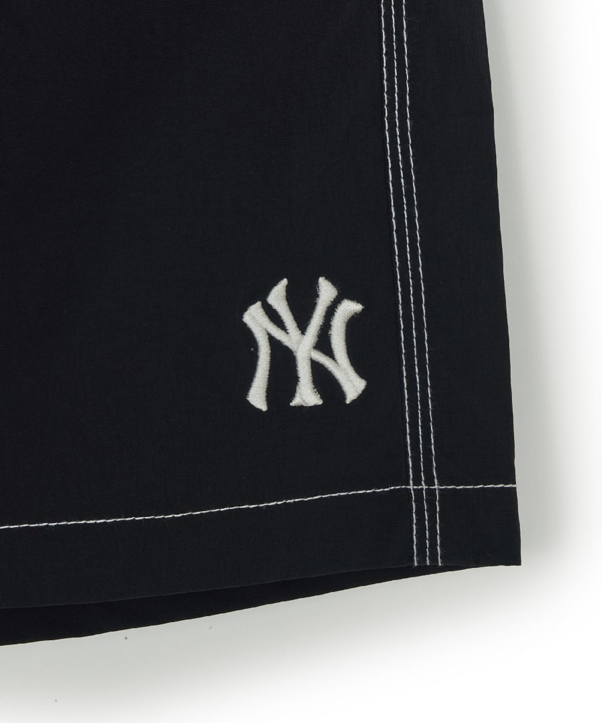 엠엘비 키즈(MLB KIDS) 스포티브 스몰로고 나일론 5부 팬츠 NY (Black)