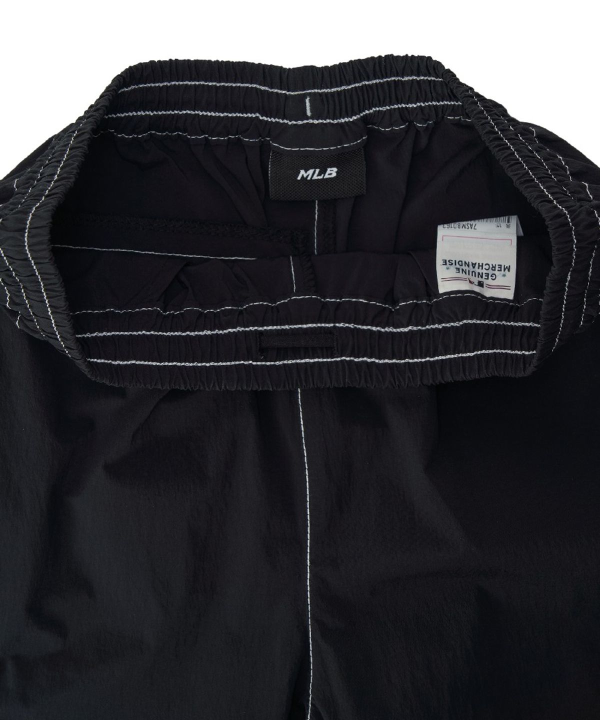 엠엘비 키즈(MLB KIDS) 스포티브 스몰로고 나일론 5부 팬츠 NY (Black)