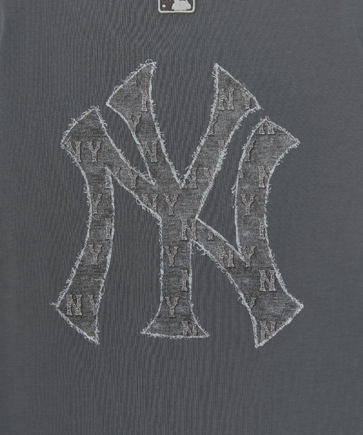 엠엘비 키즈(MLB KIDS) 스트릿 모노그램 빅럭스 티셔츠 NY (D.Grey)