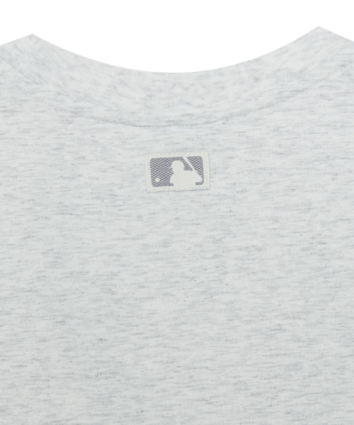 엠엘비 키즈(MLB KIDS) 베이직 스포티브 스몰로고 티셔츠 NY (L.Melange Grey)