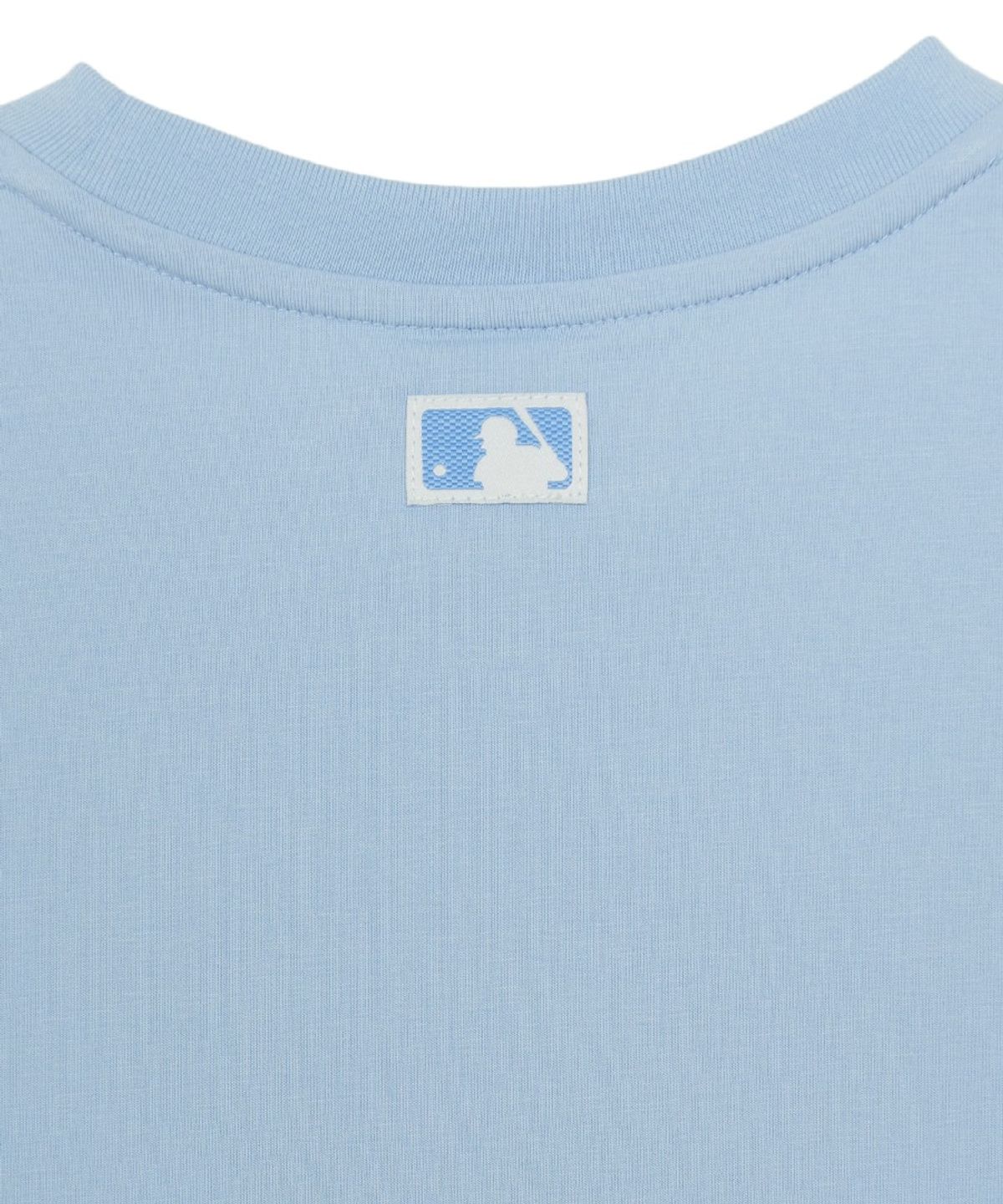 엠엘비 키즈(MLB KIDS) 베이직 스포티브 스몰로고 티셔츠 LA (Sky blue)