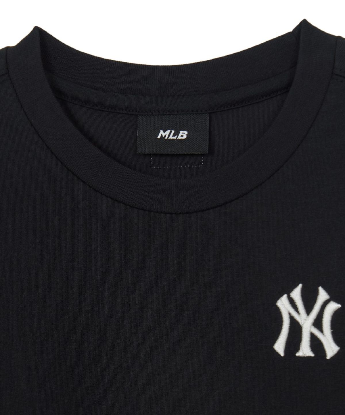 엠엘비 키즈(MLB KIDS) 베이직 스포티브 스몰로고 티셔츠 NY (Black)