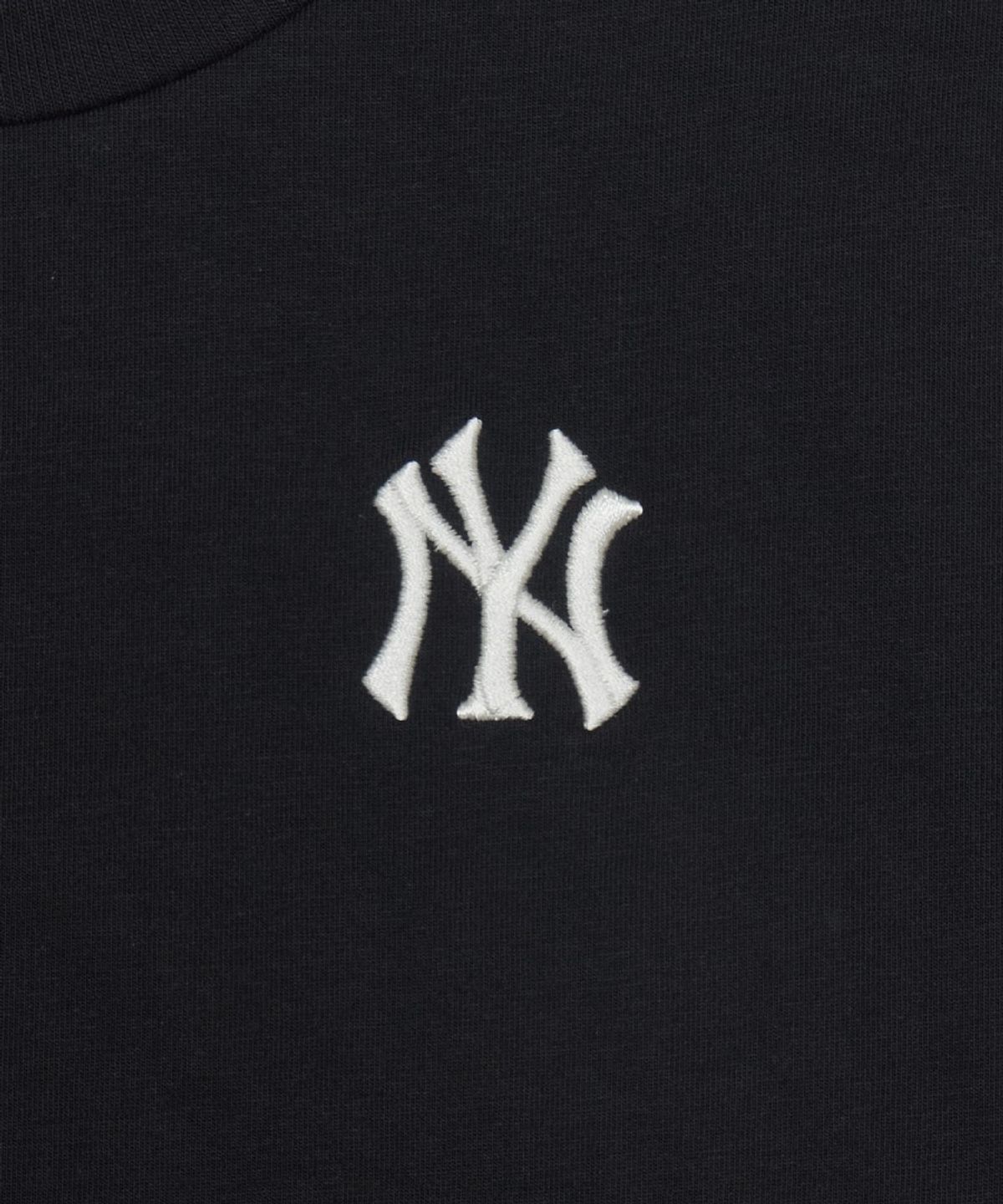 엠엘비 키즈(MLB KIDS) 베이직 스포티브 스몰로고 티셔츠 NY (Black)