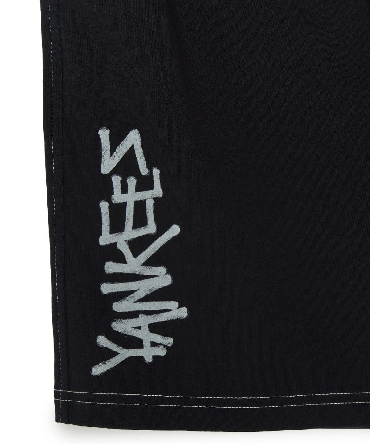 엠엘비 키즈(MLB KIDS) 베이직 스트릿 로고 반바지 NY (Black)