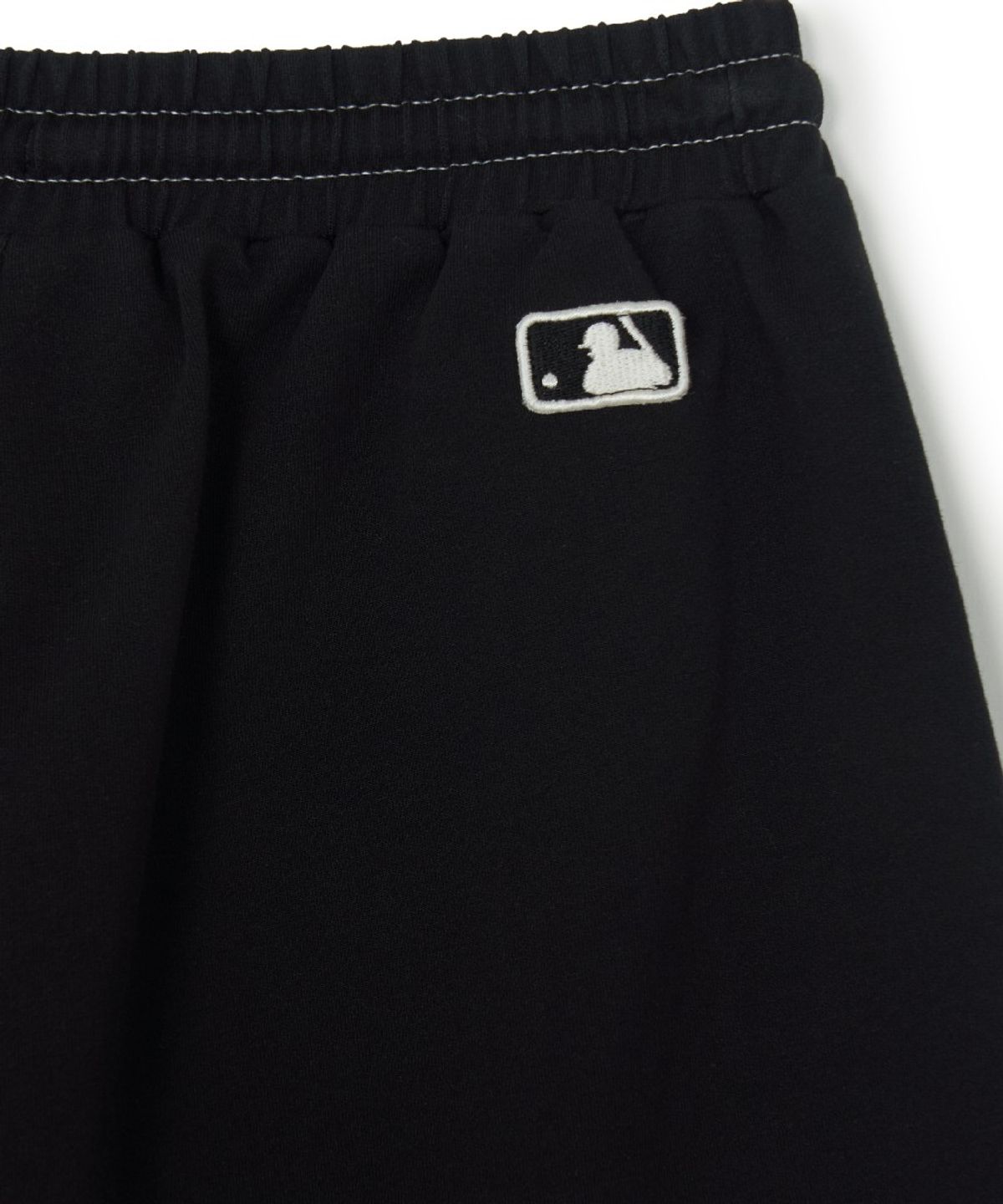 엠엘비 키즈(MLB KIDS) 베이직 스트릿 로고 반바지 NY (Black)