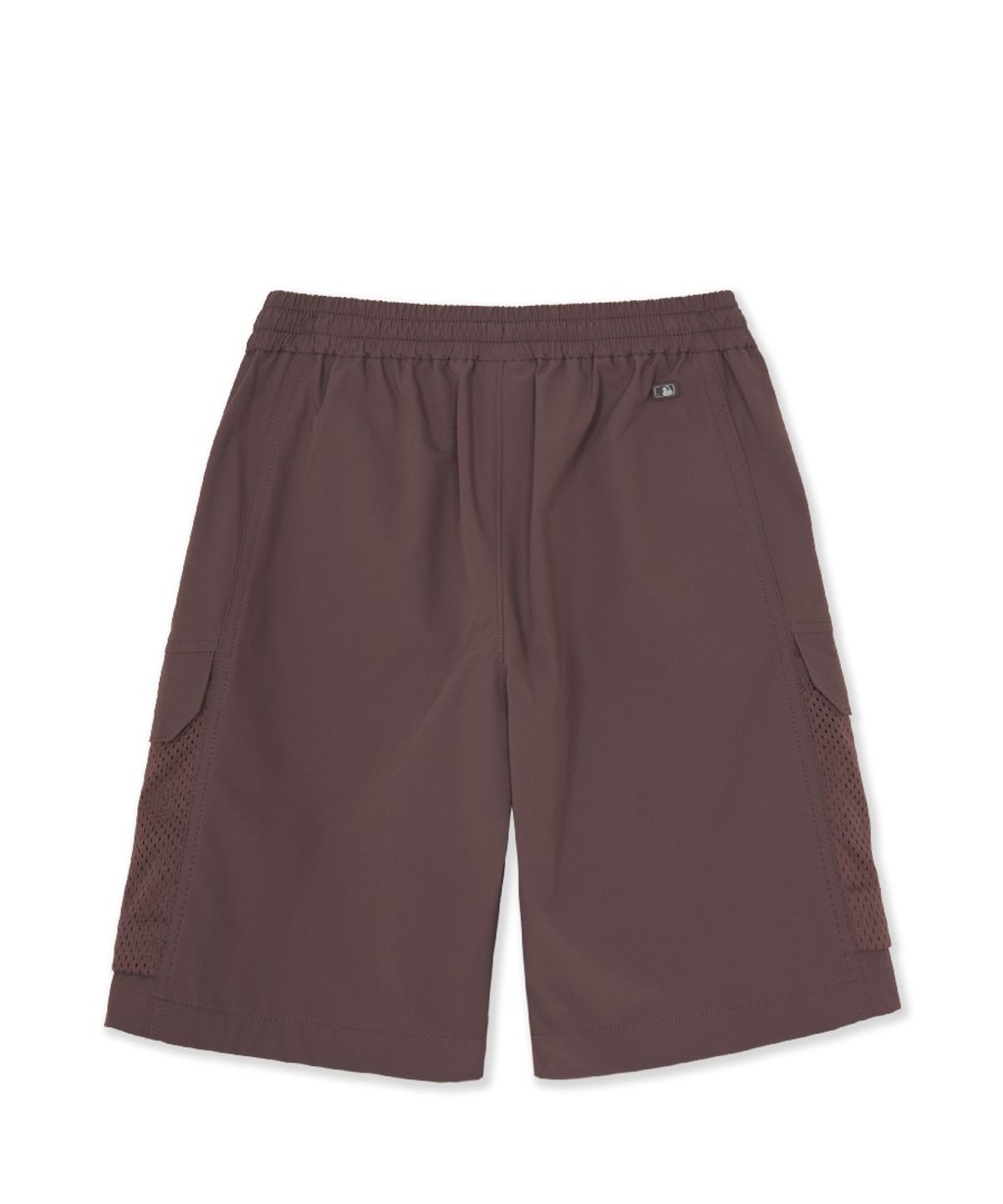 엠엘비 키즈(MLB KIDS) 아웃도어 메쉬배색 카고 5부 팬츠 BOS (Brown)