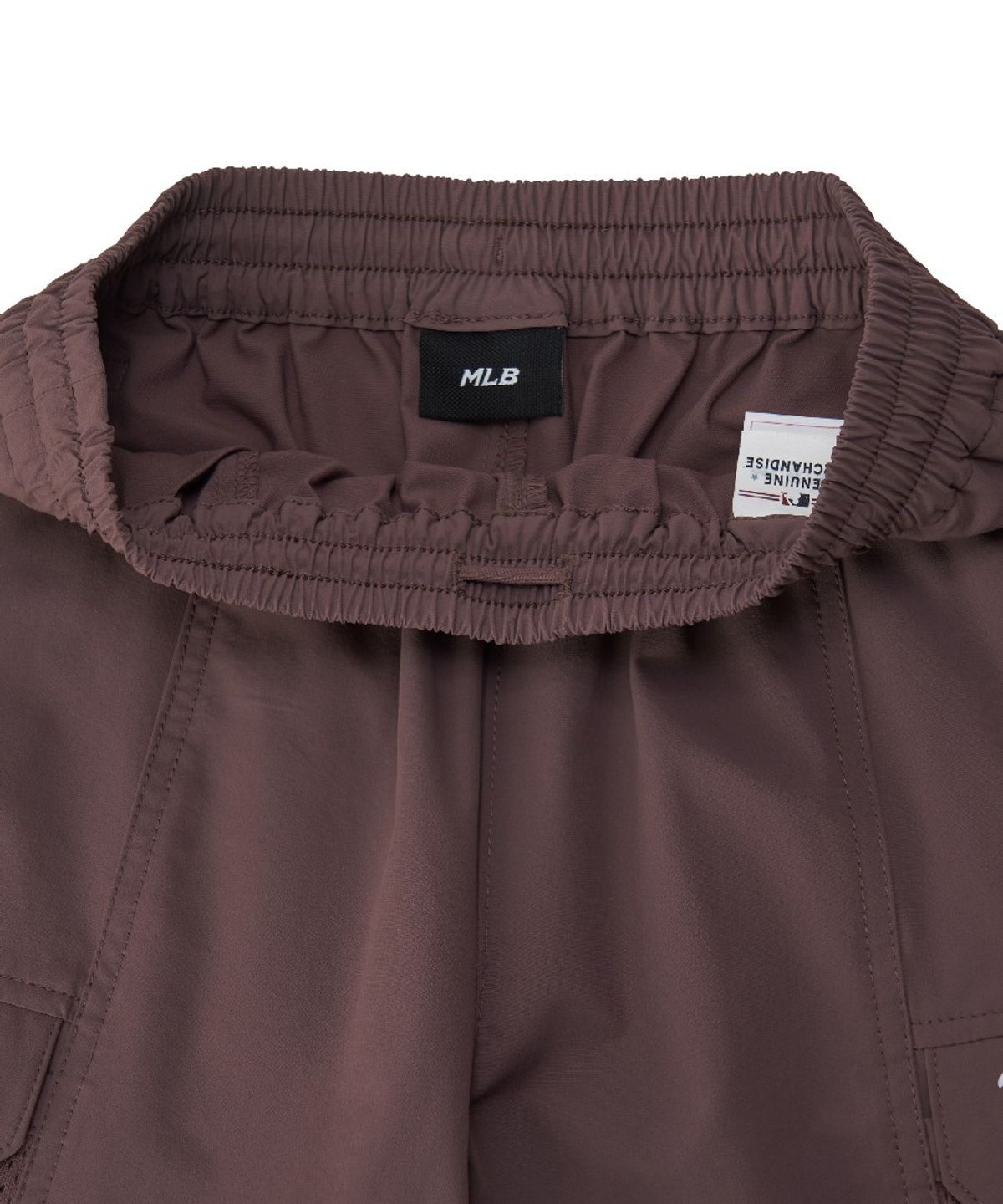 엠엘비 키즈(MLB KIDS) 아웃도어 메쉬배색 카고 5부 팬츠 BOS (Brown)