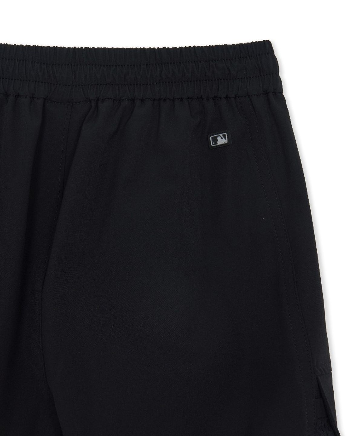 엠엘비 키즈(MLB KIDS) 아웃도어 메쉬배색 카고 5부 팬츠 NY (Black)