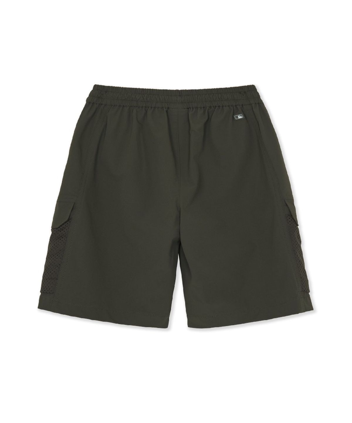 엠엘비 키즈(MLB KIDS) 아웃도어 메쉬배색 카고 5부 팬츠 BOS (D.Khaki)