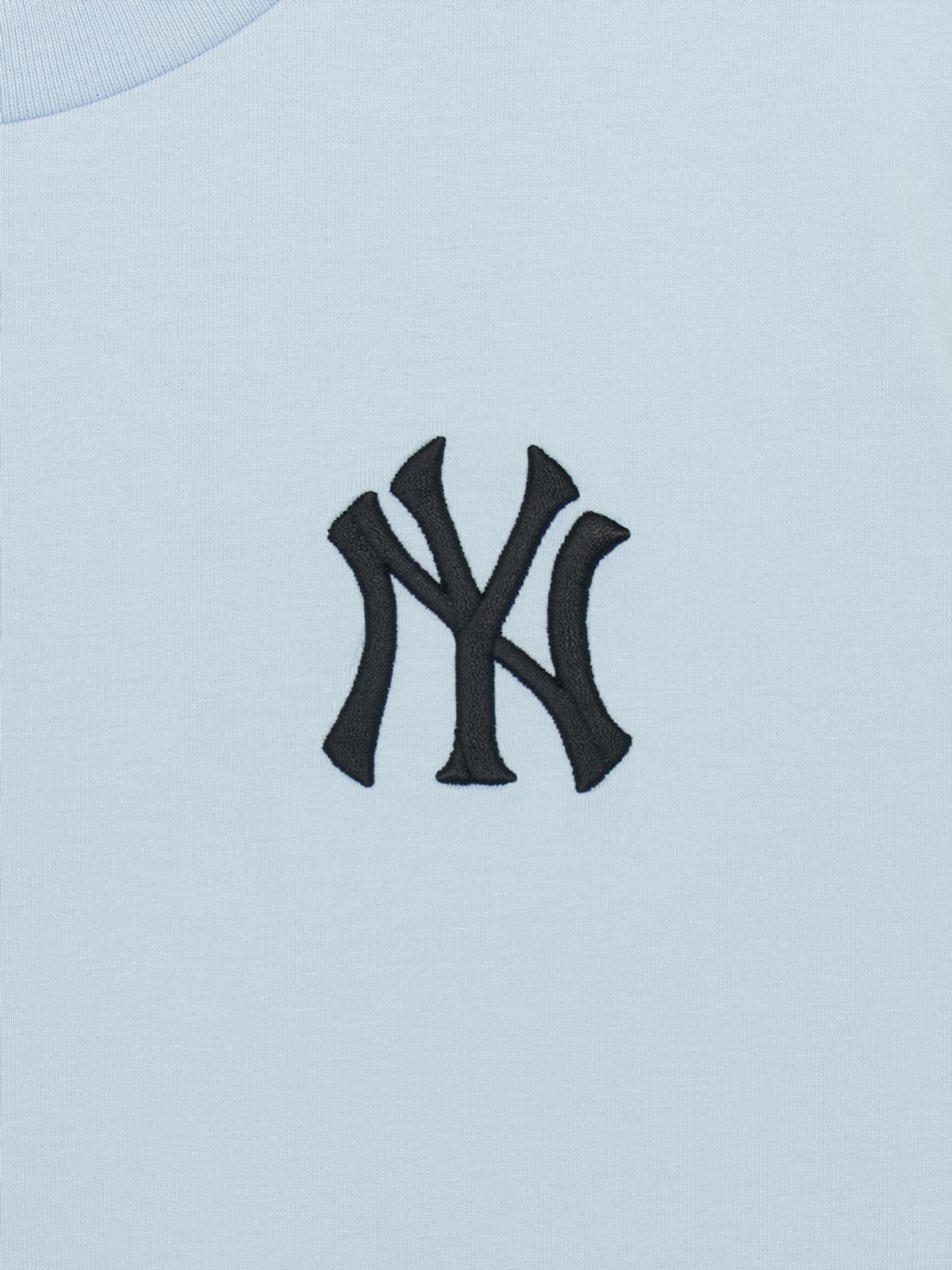 엠엘비 키즈(MLB KIDS) 스포티브 라이크 베이스볼 빅럭스 티셔츠 NY (Mg. Sky Blue)