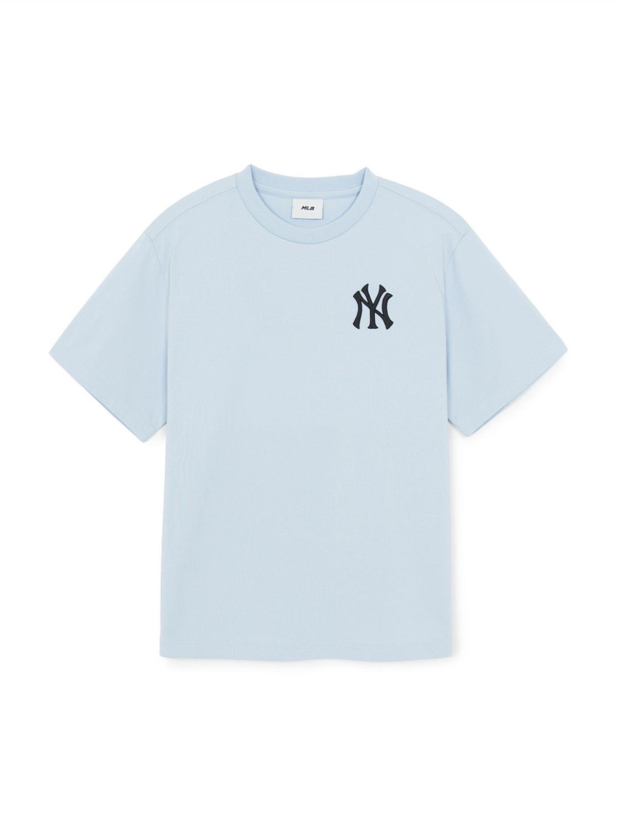 엠엘비 키즈(MLB KIDS) 스포티브 라이크 베이스볼 빅럭스 티셔츠 NY (Mg. Sky Blue)