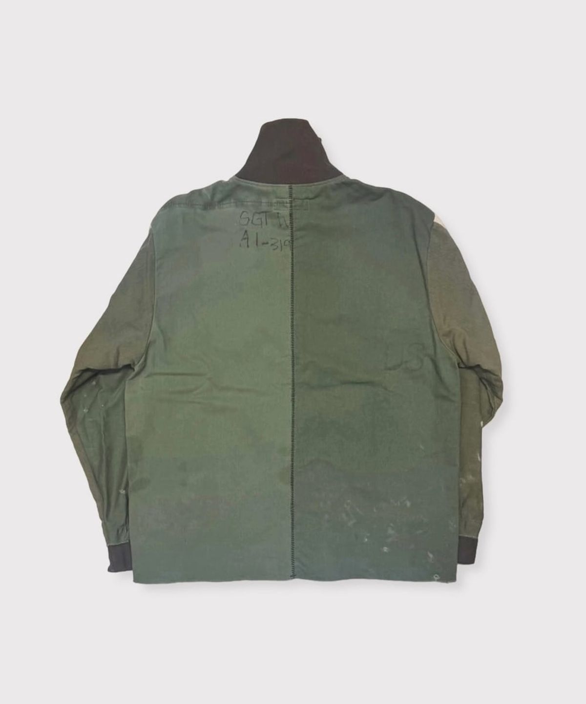 마이너스(MINUS) Truck Jacket (VINTAGE US ARMY LAUNDRY BAG) - OLIVE