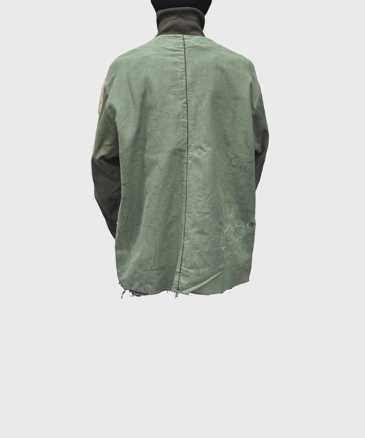 마이너스(MINUS) Truck Jacket (VINTAGE US ARMY LAUNDRY BAG) - OLIVE