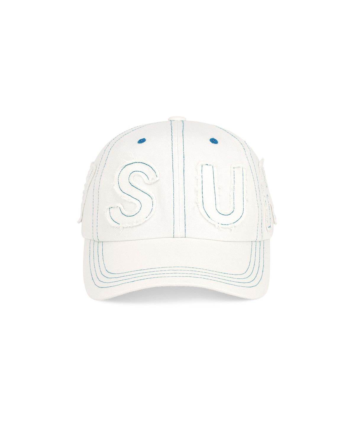 썬러브투어(SUNLOVETOUR) Cut Off Capital Cap White