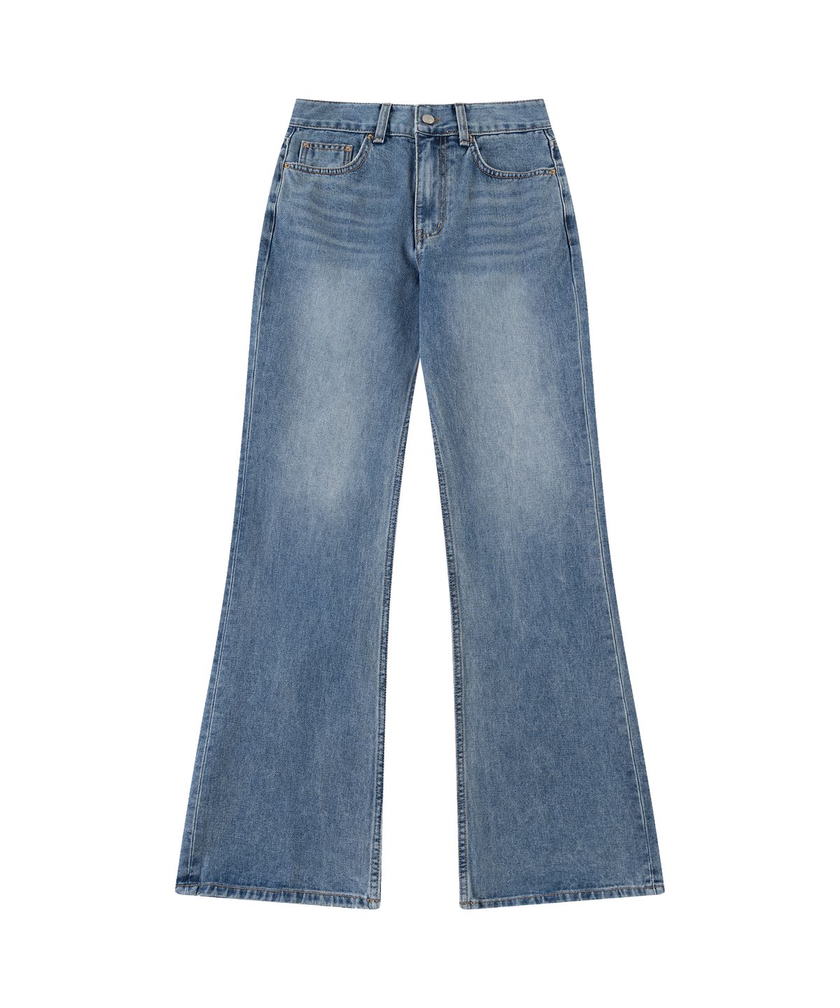 시야쥬(SIYAZU) SIJN6109 클린 루즈 부츠 컷 데님_Medium blue