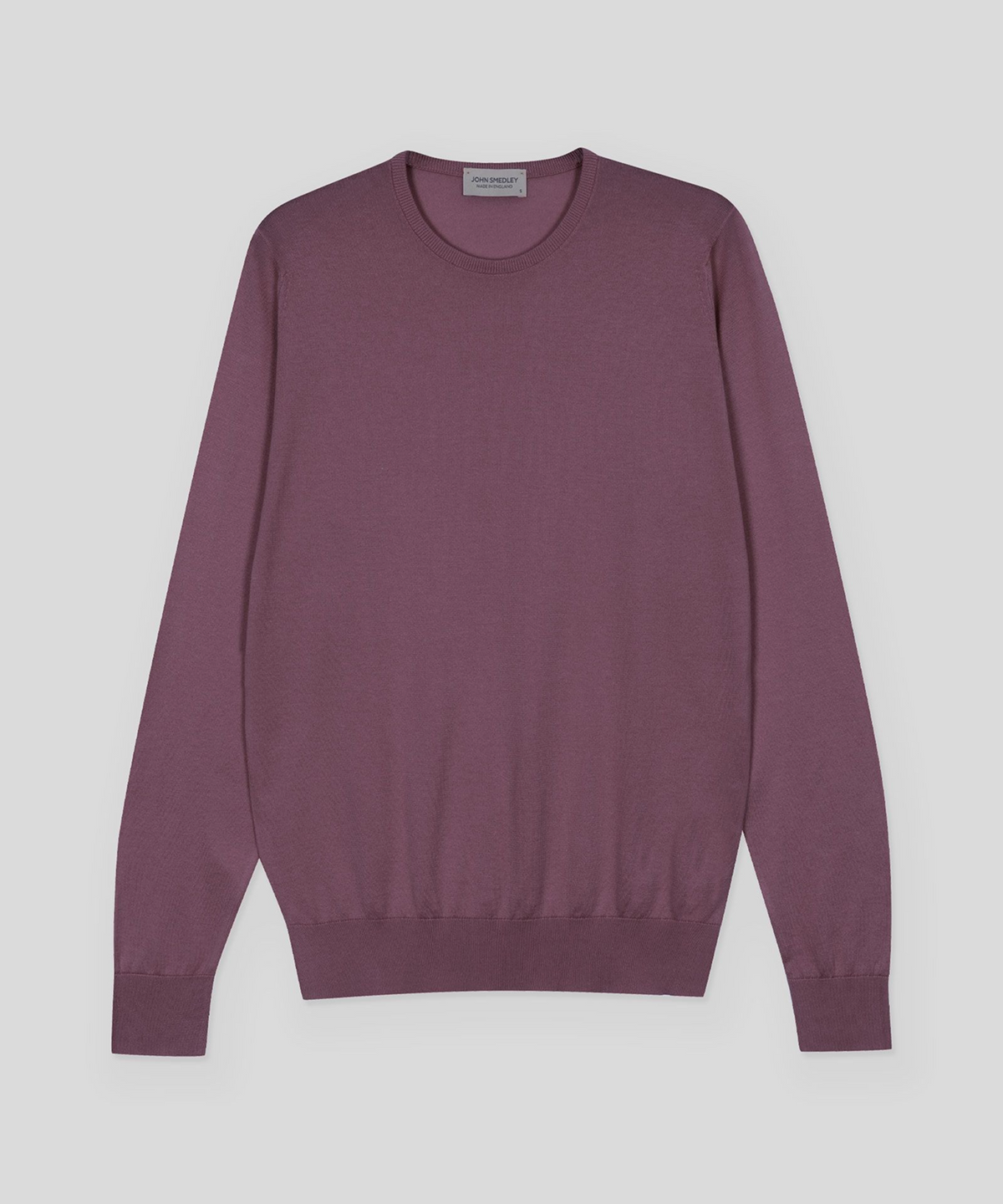 존 스메들리(JOHN SMEDLEY) HATFIELD Sea Island Cotton Round Neck Seasonal 10 Colors