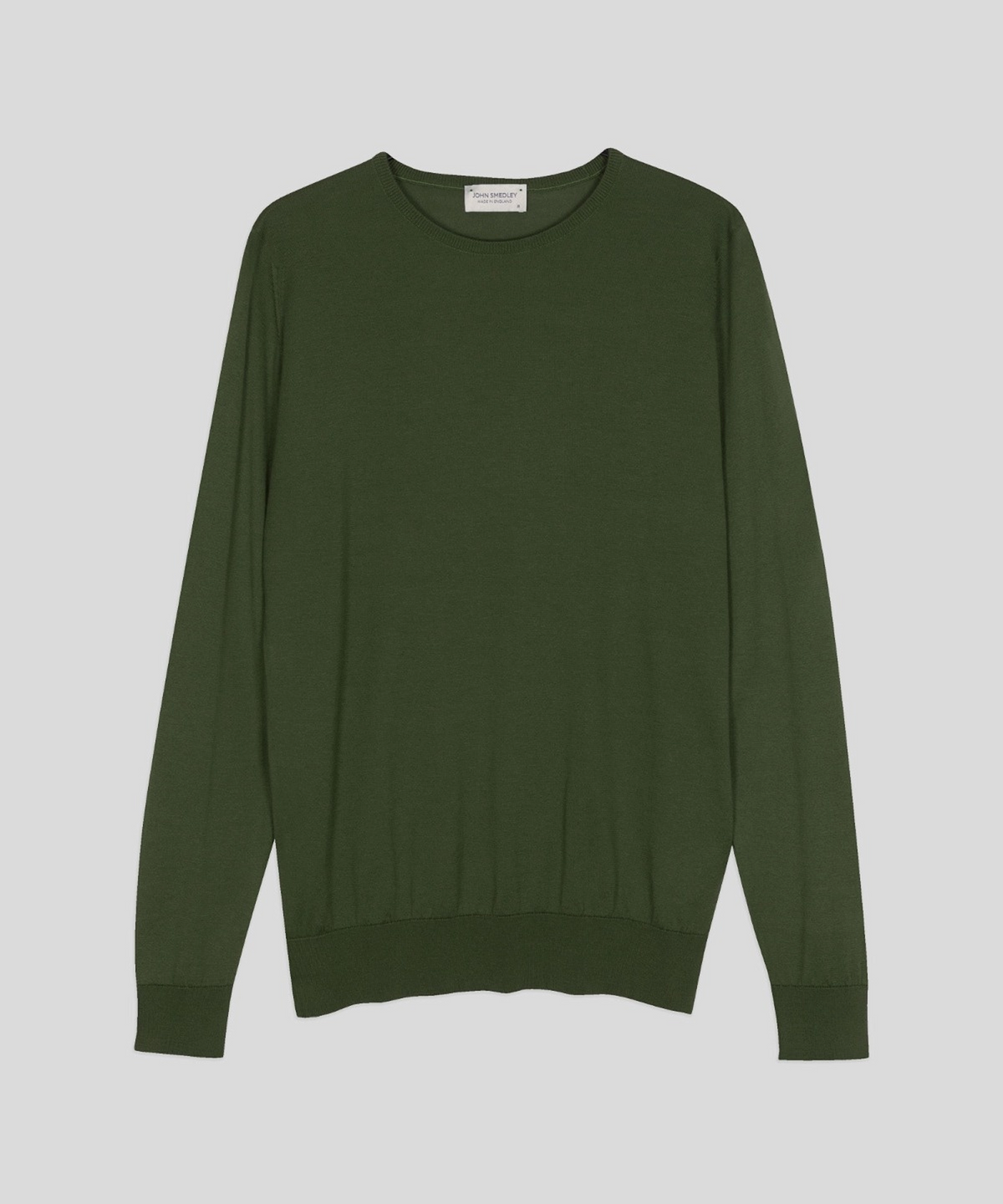 존 스메들리(JOHN SMEDLEY) HATFIELD Sea Island Cotton Round Neck Seasonal 10 Colors