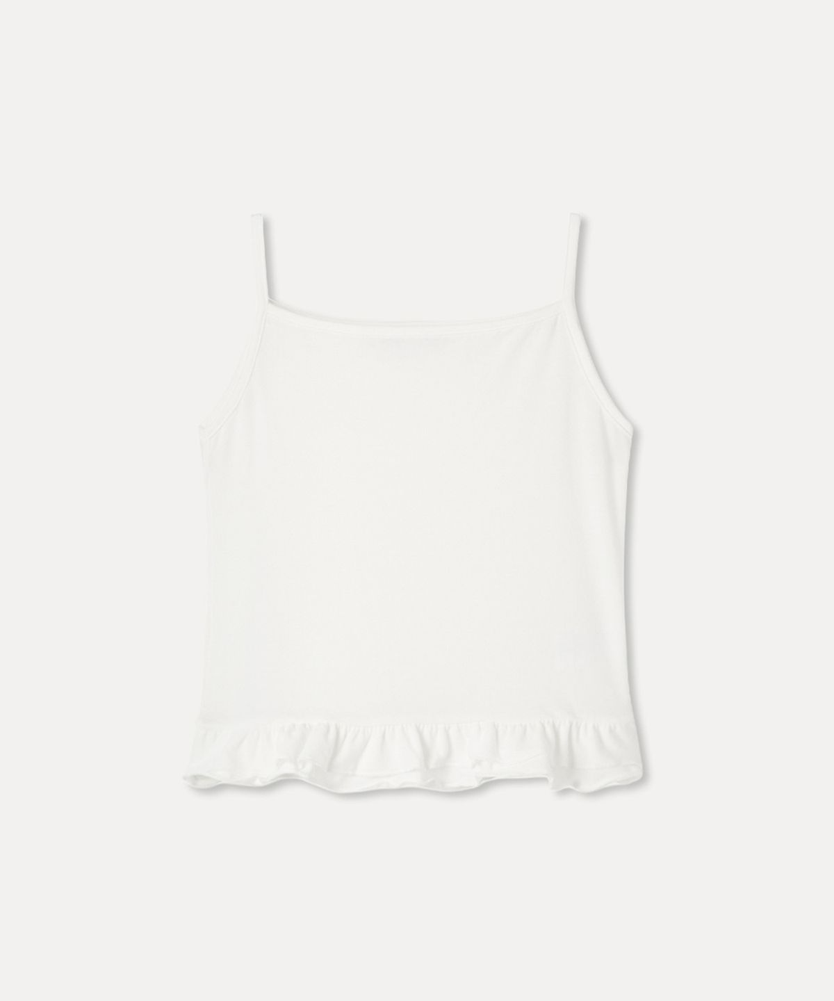 미쏘(MIXXO) 셋업 프릴 나시 티셔츠_MIWHNG401A