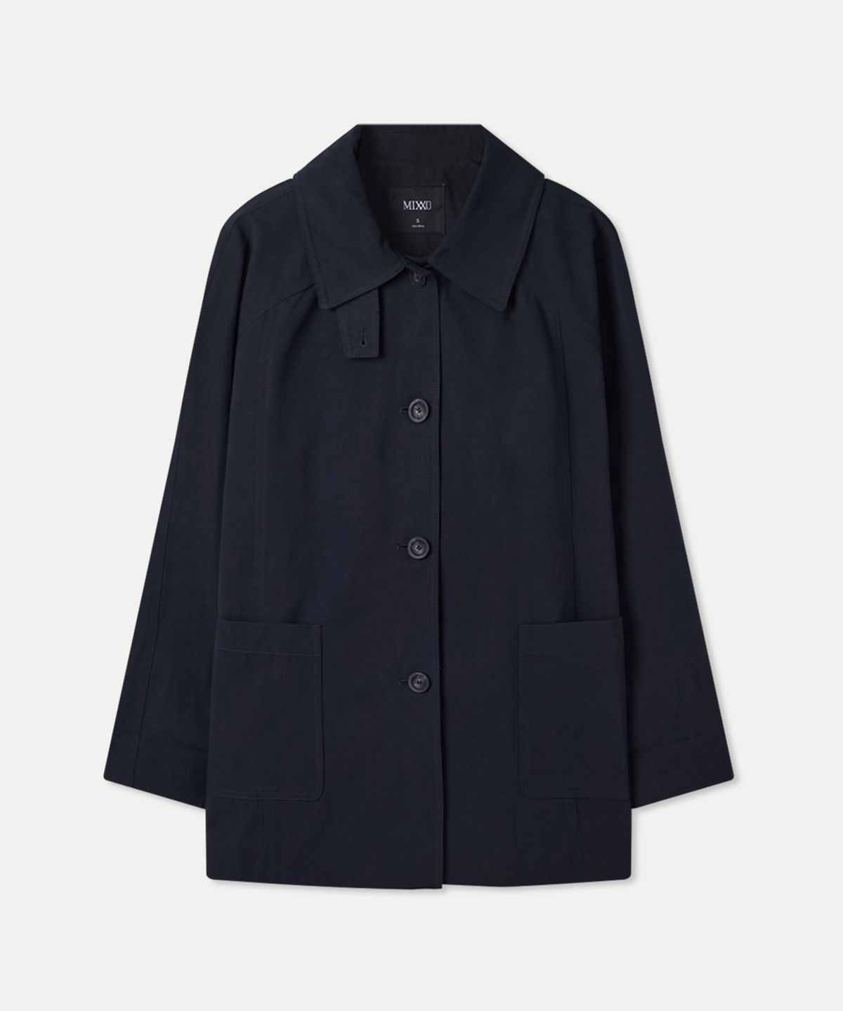 미쏘(MIXXO) 하프 트렌치코트_MIWJTG311B