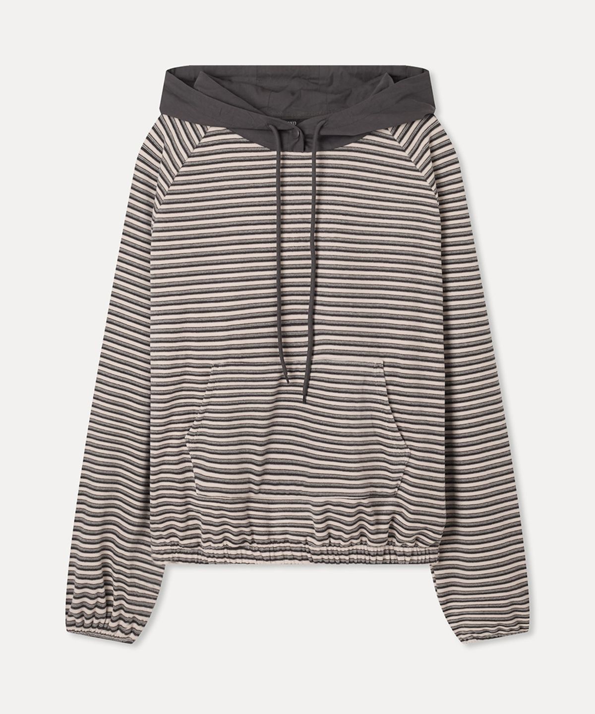 미쏘(MIXXO) 스트라이프 후드 티셔츠 RE LWG249A_MIWLWG36QA