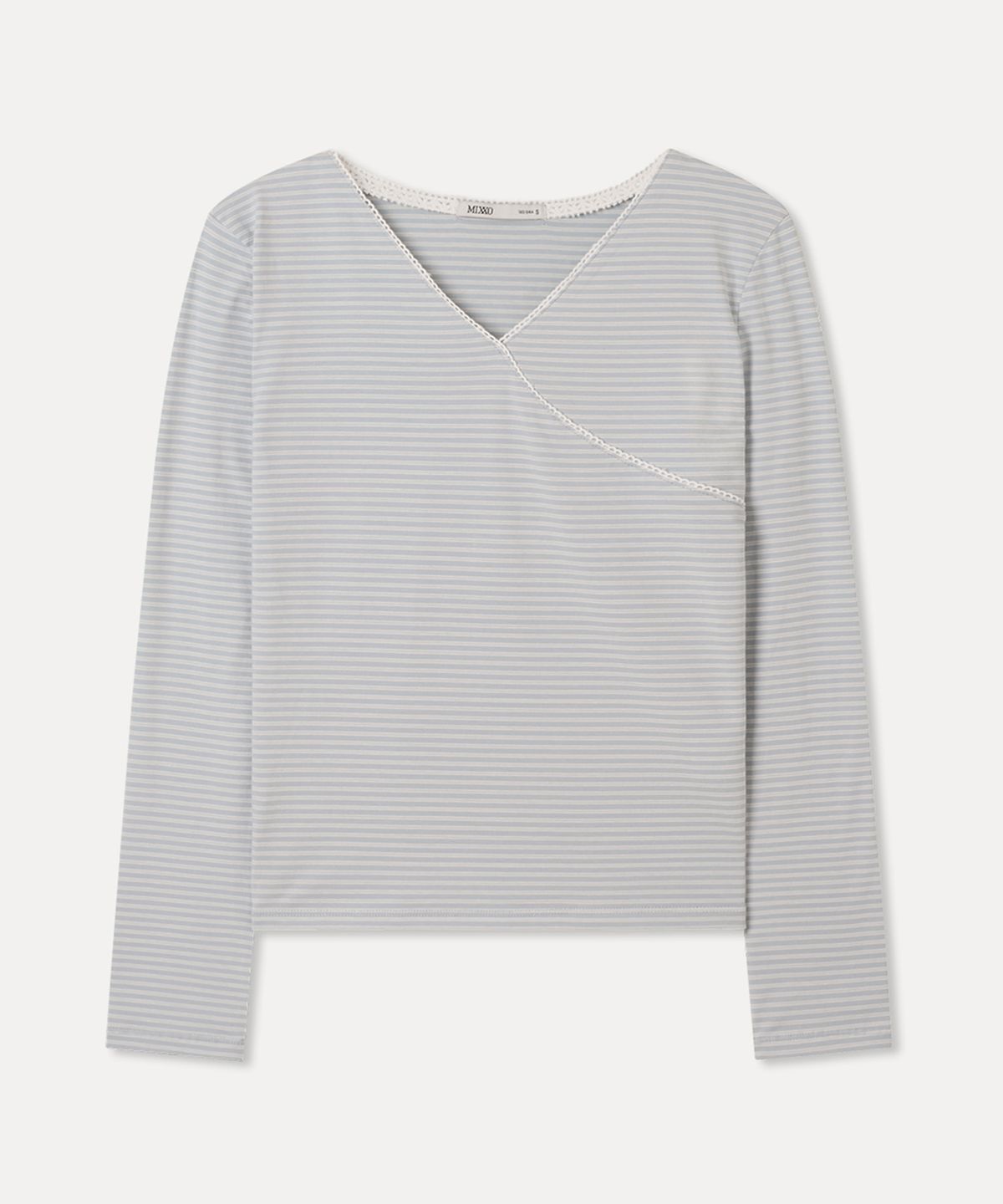 미쏘(MIXXO) 스트라이프 긴팔 티셔츠_MIWLWG422A