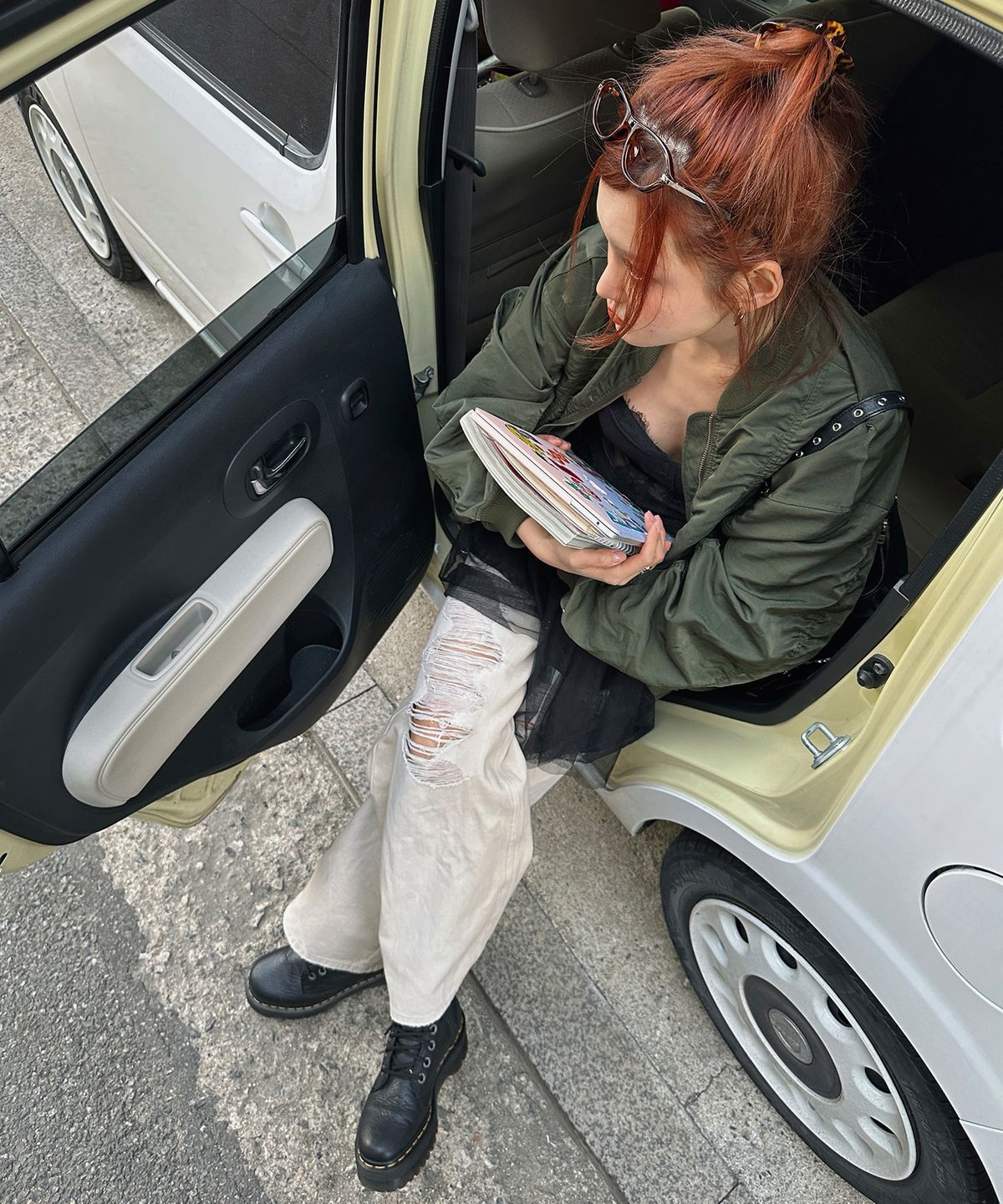 미쏘(MIXXO) 디스트로이드 데님_MIWTJG313J