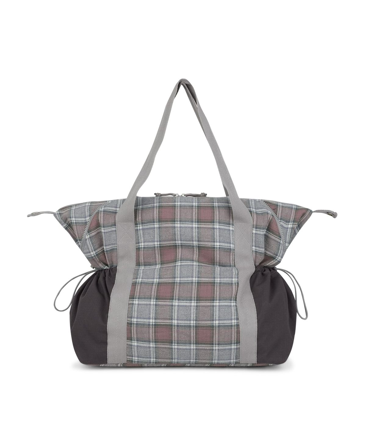 썬러브투어(SUNLOVETOUR) Cabin Big Tote Pink Plaid