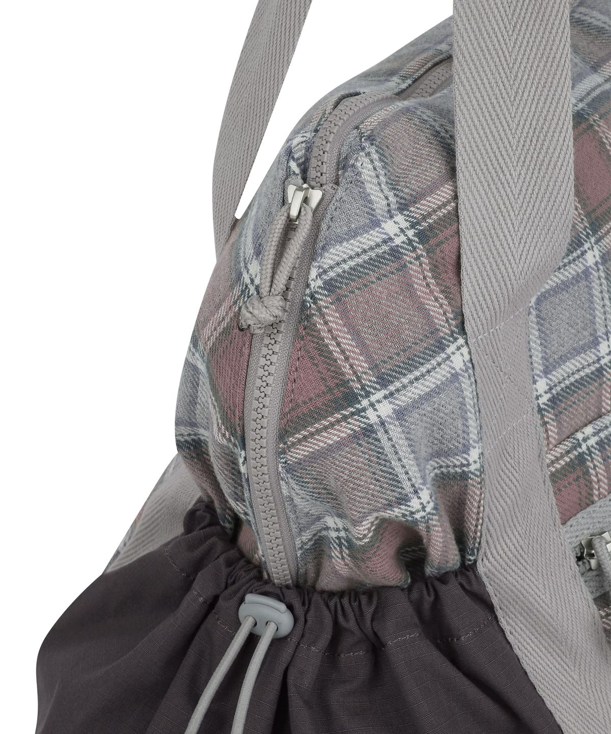 썬러브투어(SUNLOVETOUR) Cabin Big Tote Pink Plaid