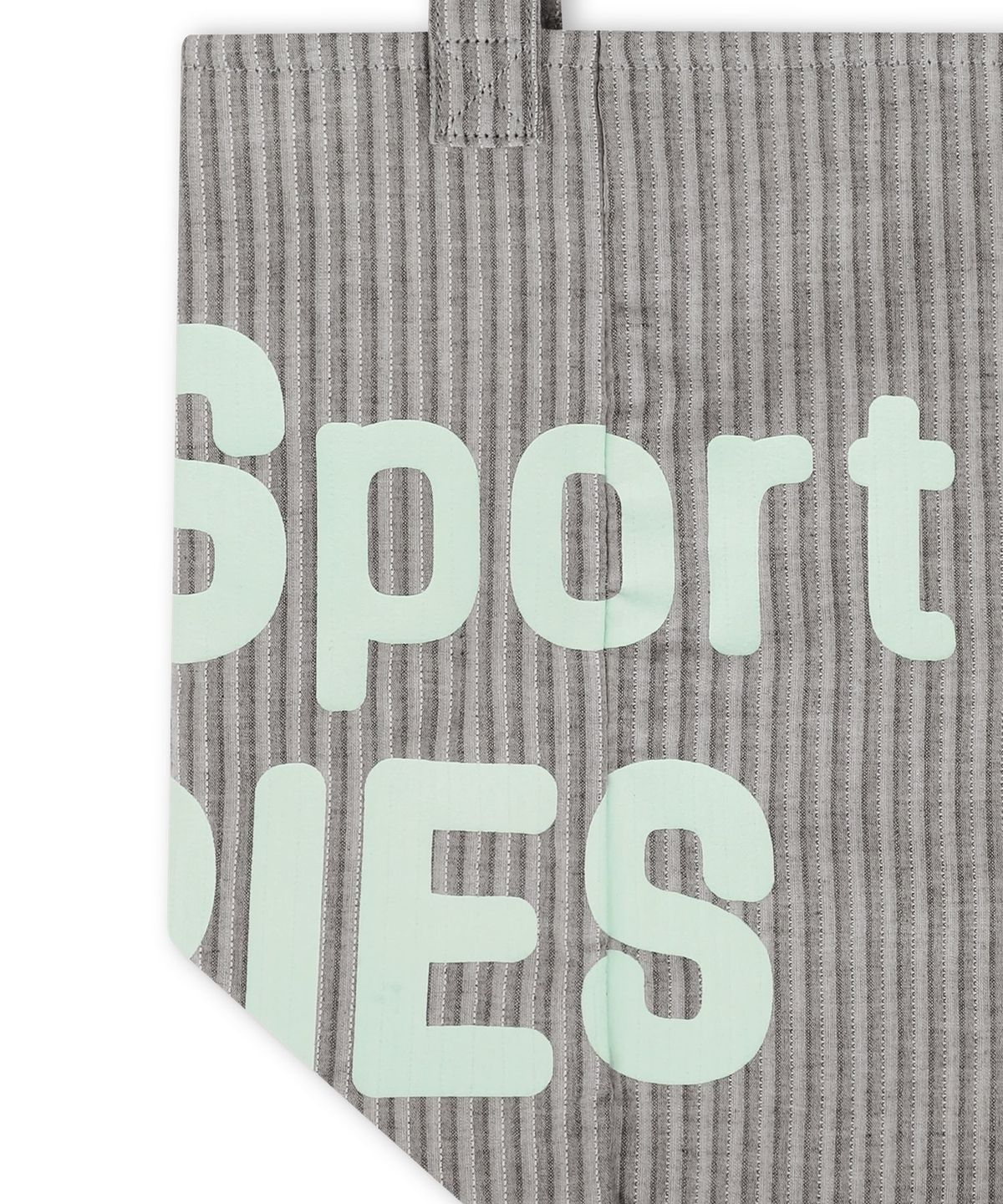 썬러브투어(SUNLOVETOUR) SSS Cotton Tote Grey Stripe