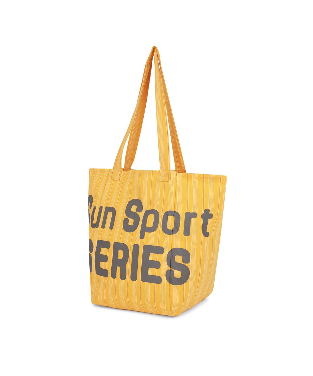 썬러브투어(SUNLOVETOUR) SSS Cotton Tote Yellow Stripe