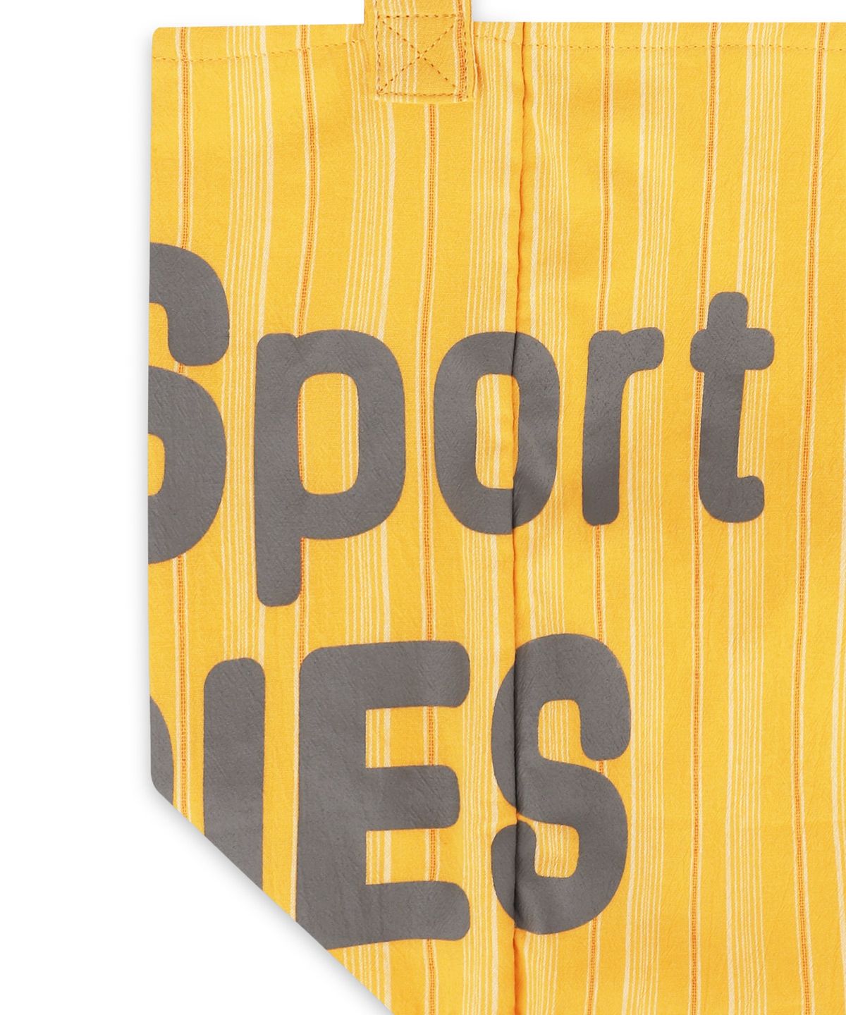 썬러브투어(SUNLOVETOUR) SSS Cotton Tote Yellow Stripe