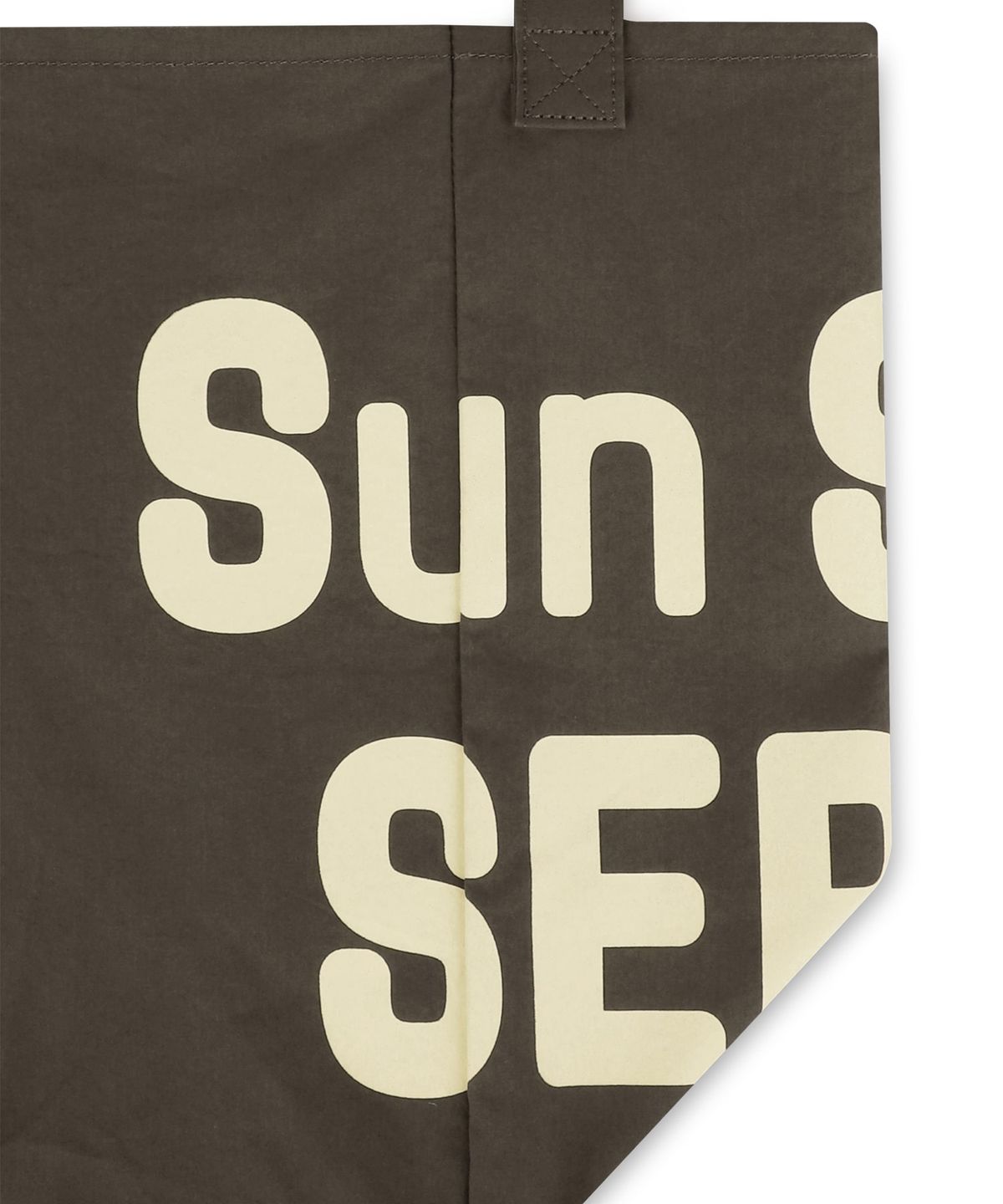썬러브투어(SUNLOVETOUR) SSS Cotton Tote Brown
