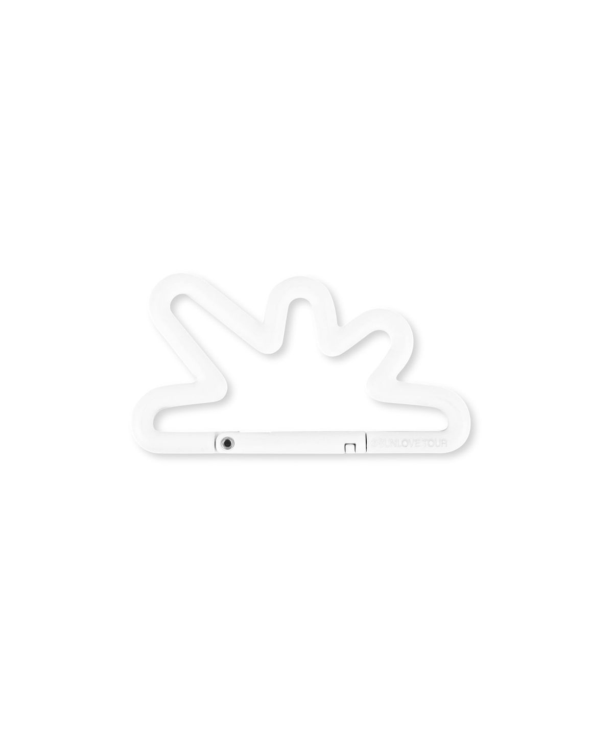 썬러브투어(SUNLOVETOUR) Curvy Daybreak Carabiner White