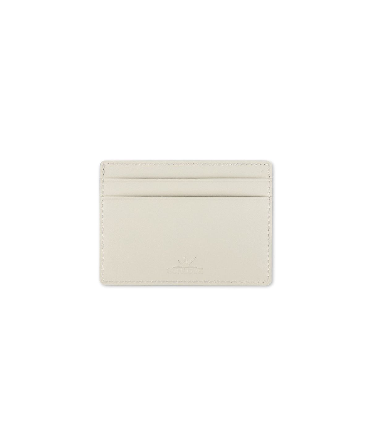 썬러브투어(SUNLOVETOUR) Daybreak Leather Card Wallet Ivory