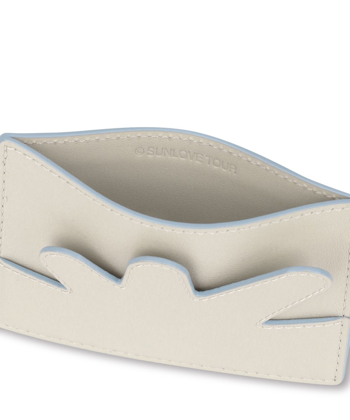 썬러브투어(SUNLOVETOUR) Daybreak Leather Card Wallet Ivory