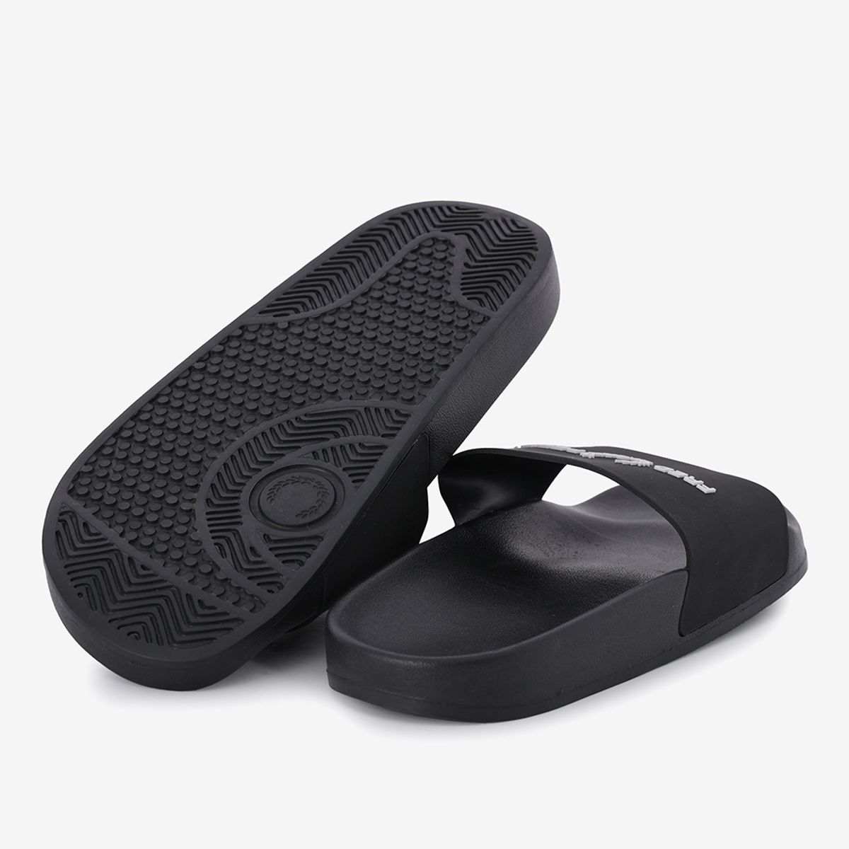 프레드페리(FRED PERRY) 브랜디드 슬라이더 (102) SFPM2612320-102