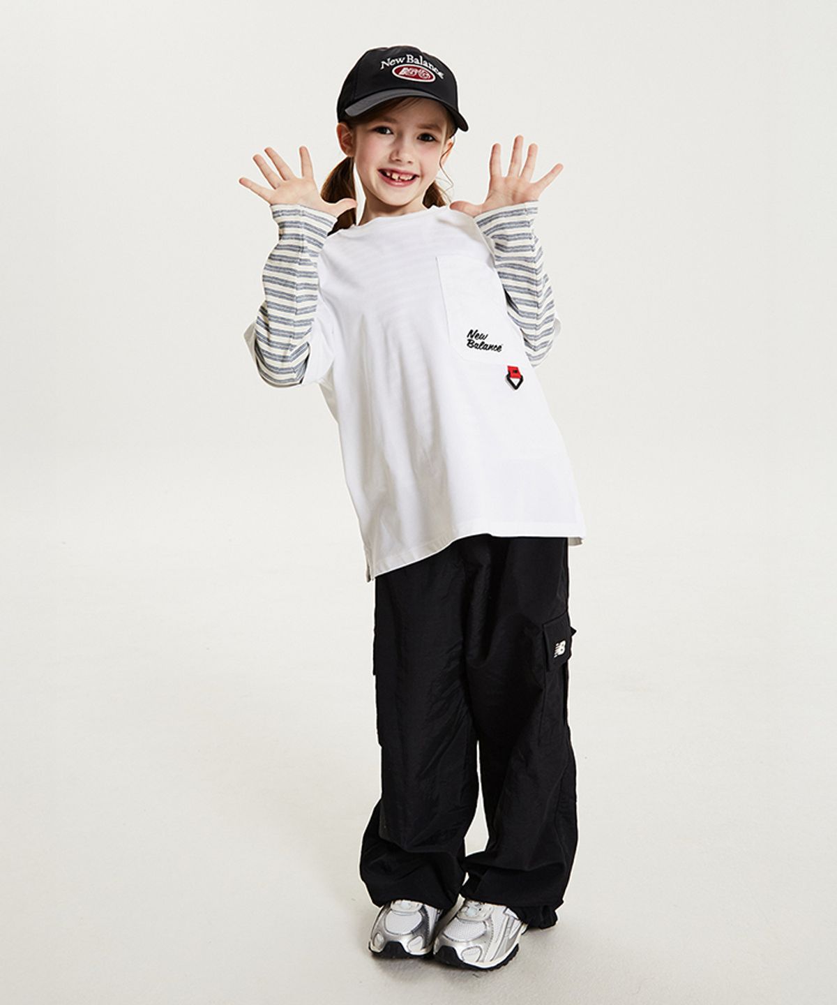뉴발란스 키즈(NEWBALANCEKIDS) NBSC_아동 포켓 포인트 반팔 티셔츠 NK9EG2771U10