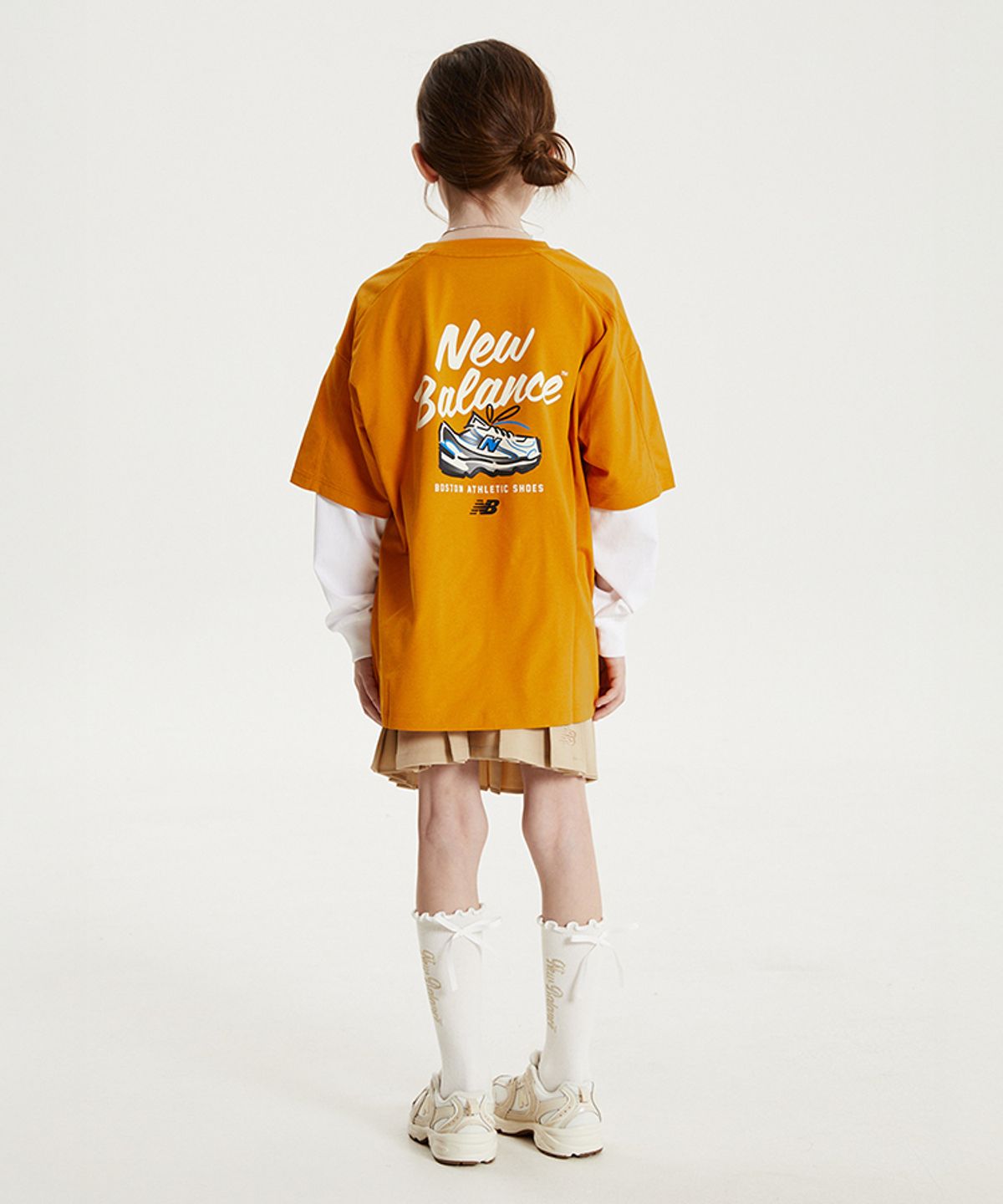 뉴발란스 키즈(NEWBALANCEKIDS) NBSC_아동 포켓 포인트 반팔 티셔츠 NK9EG2771UBM