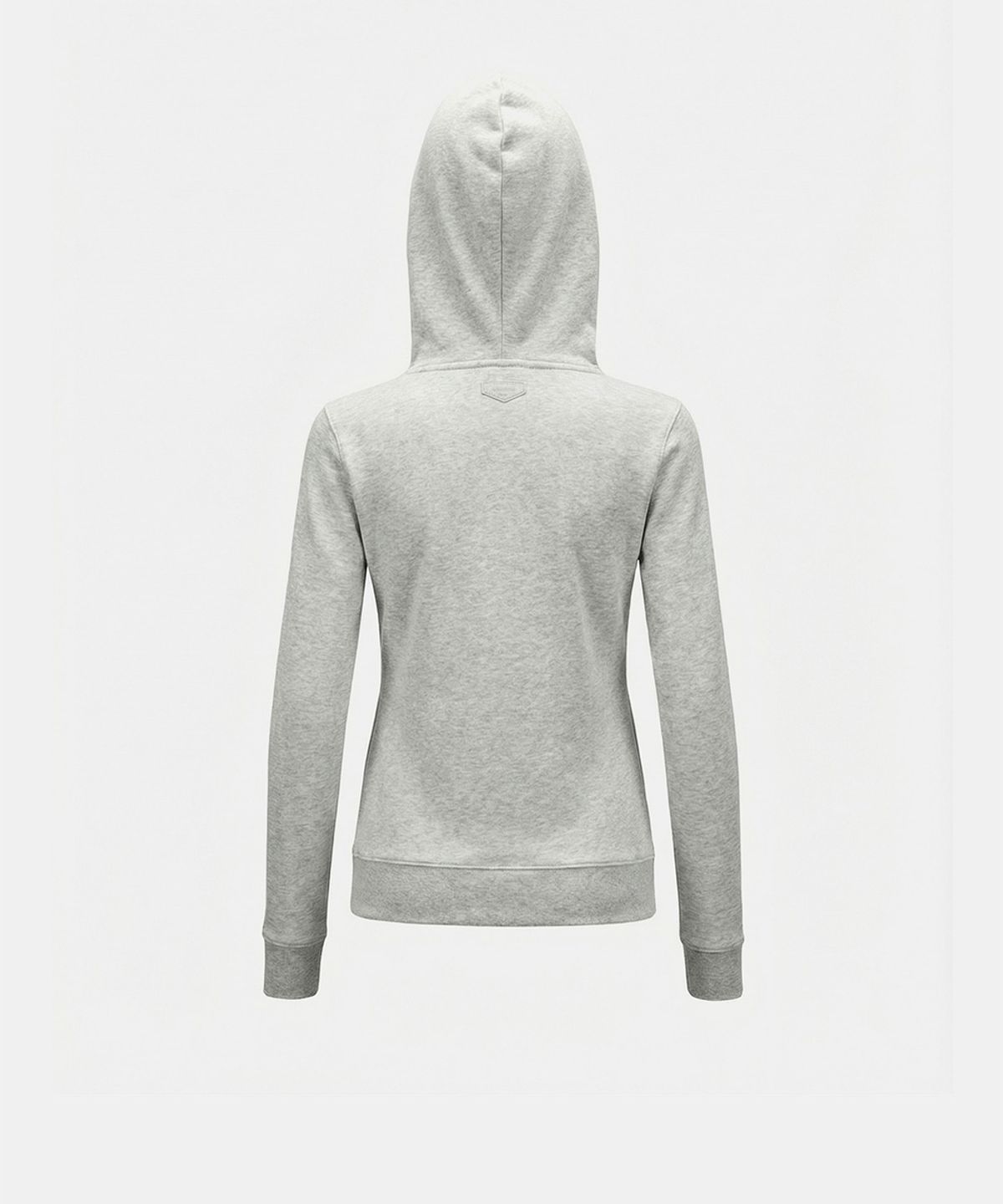 배드블러드(BADBLOOD) BS Soft Terry Zip-Up Hoodie - White melange