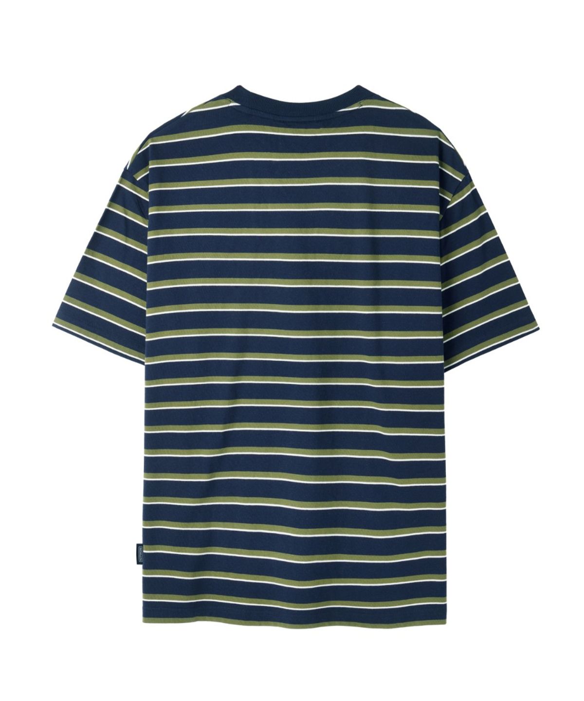 브롬톤 런던(BROMPTON LONDON) STRIPE HALF SLEEVE T-SHIRT - NAVY (P262UTS135)