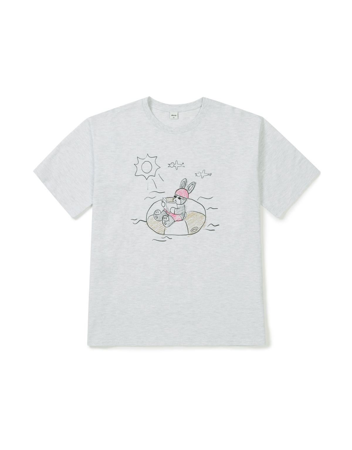 엠엠엘지(MMLG) MELGE DOODLE VACATION HF-T (ASH GREY)
