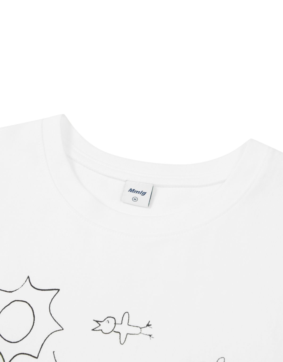 엠엠엘지(MMLG) MELGE DOODLE VACATION HF-T (EVERY WHITE)