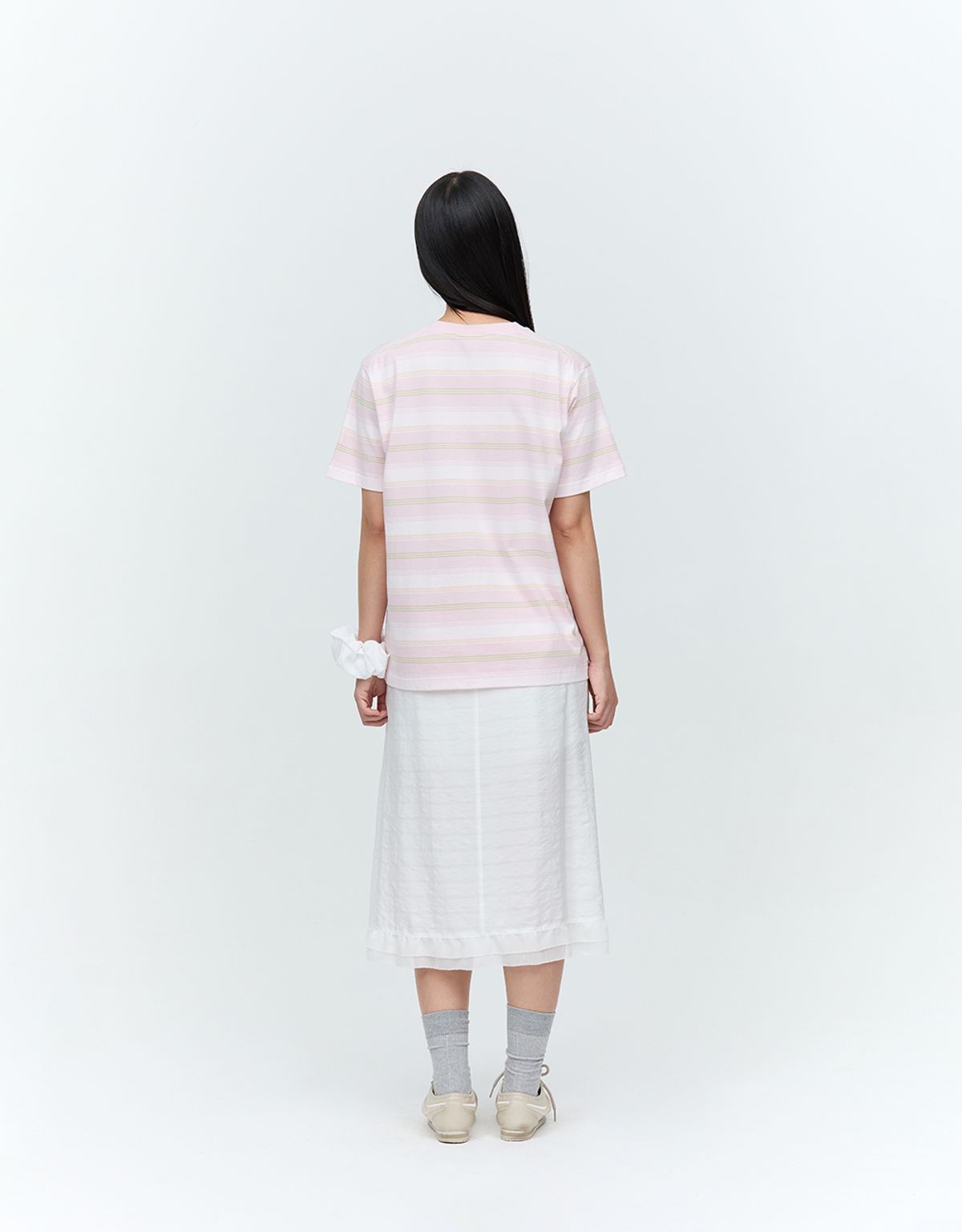 엠엠엘지(MMLG) VARIED STRIPE HF-T (PINK)