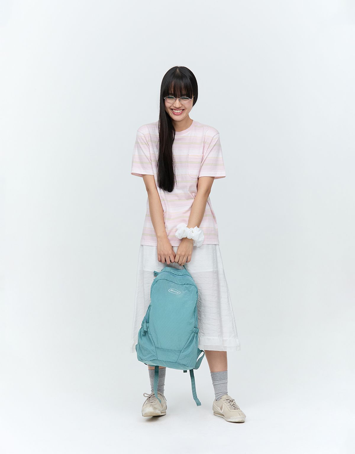 엠엠엘지(MMLG) VARIED STRIPE HF-T (PINK)