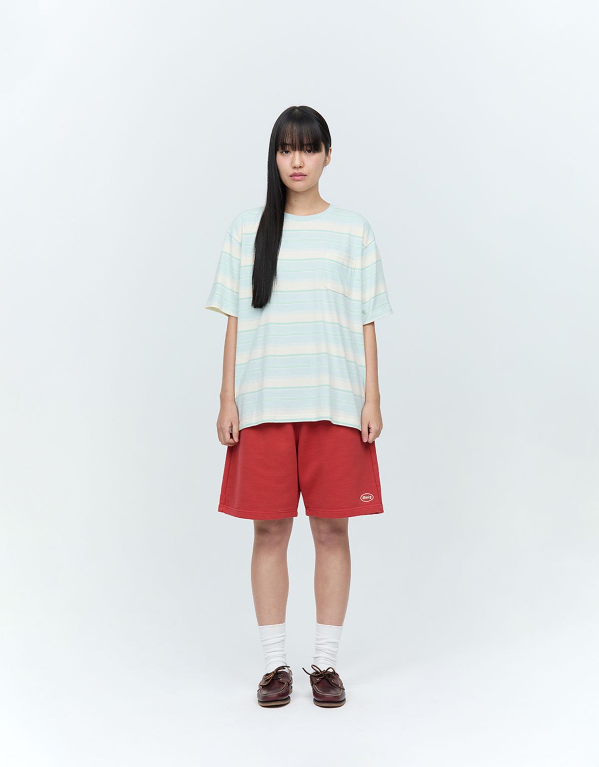 엠엠엘지(MMLG) VARIED STRIPE HF-T (SKY BLUE)